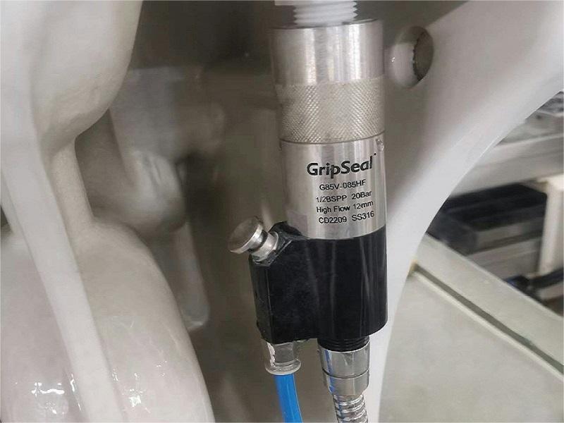 祥顺彩票用于马桶通水测试的G85系列外螺纹密封测试接头