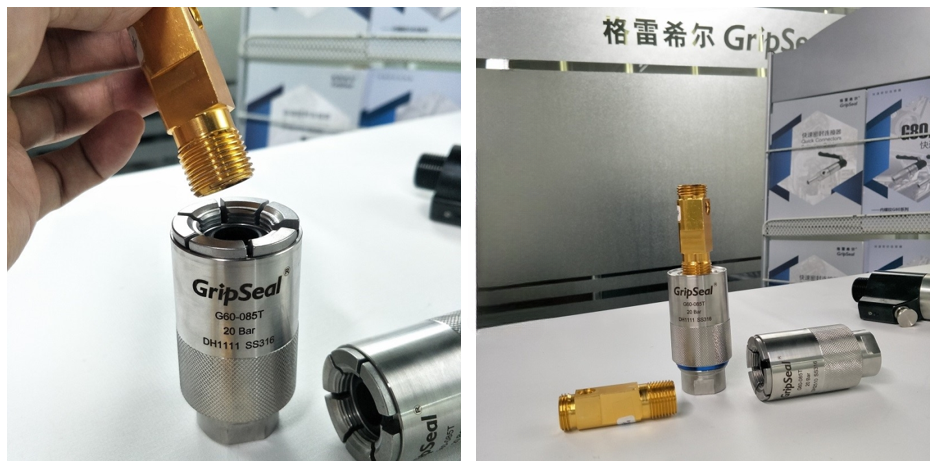 祥顺彩票G60系列外螺纹燃气热水器密封测试接头