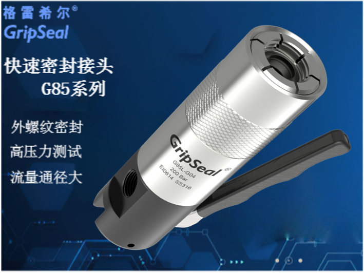 祥顺彩票GripSeal液压阀门专用密封测试接头
