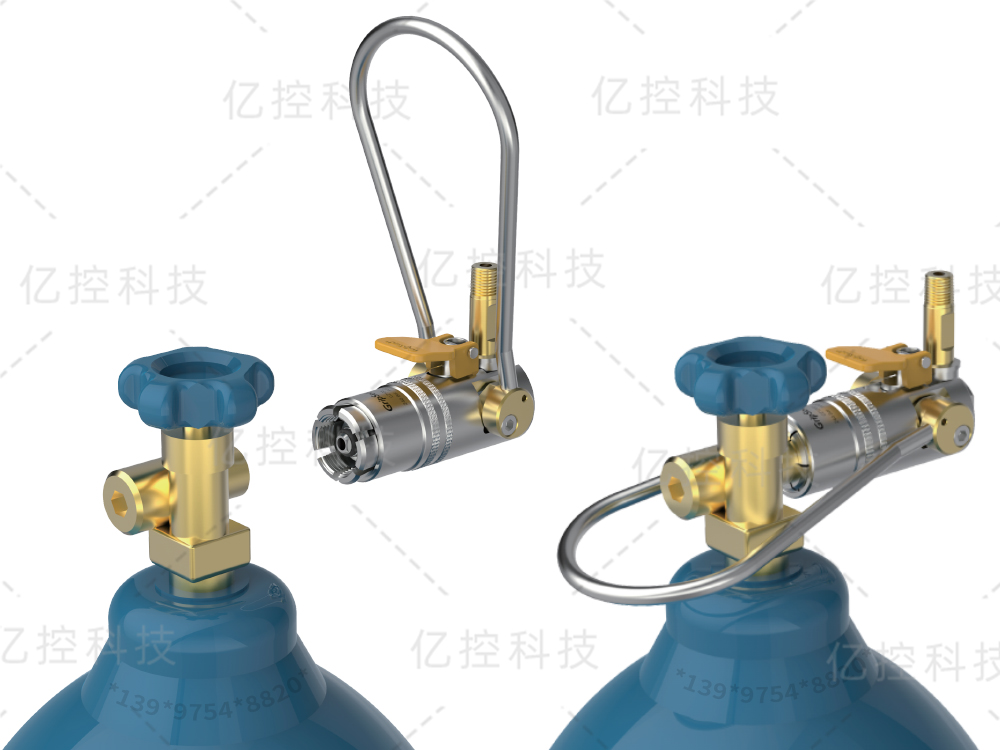 祥顺彩票CZ系列提环式气瓶充装专用连接器的应用案例分析