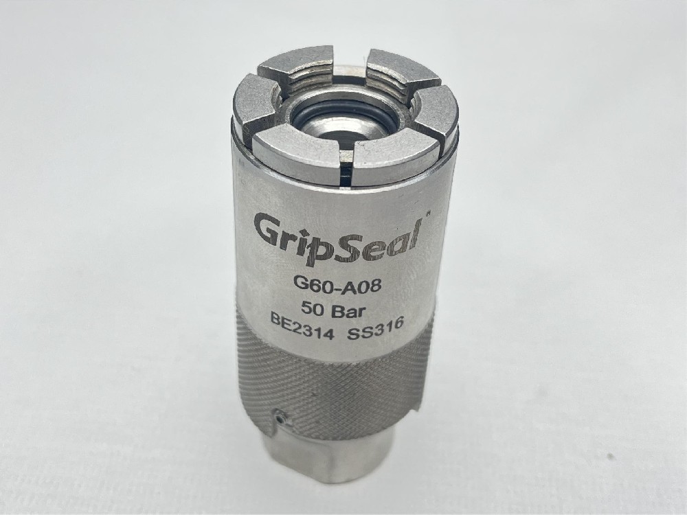 祥顺彩票G60外螺纹快速连接器空调外机密封方法