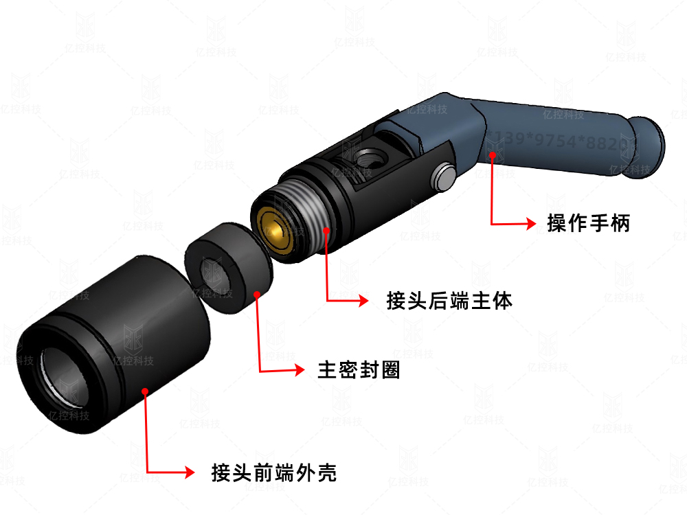 祥顺彩票G30系列快速接头主密封圈的快速更换教程